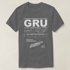 Sao Paulo Guarulhos Int'l Airport GRU T - Shirt