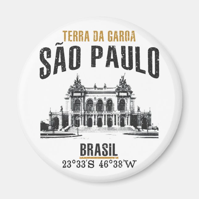 São Paulo Magnet (Vorne)