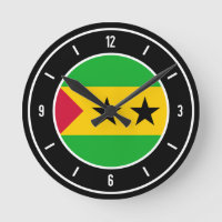 Sao Tome and Principe Flag Elegant