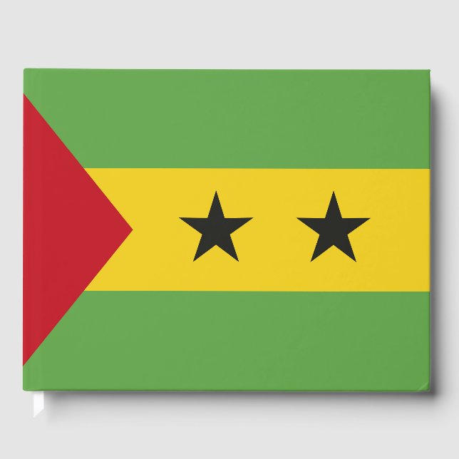 São Tomé und Príncipe Gästebuch (Vorderseite)