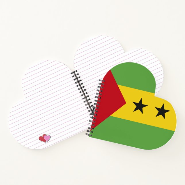 São Tomé und Príncipe Notizbuch (Innenseite)