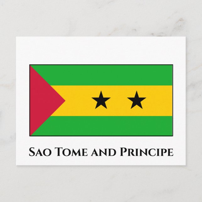 São Tomé und Príncipe Postkarte (Vorderseite)