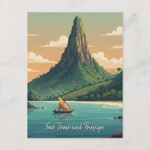 São Tomé und Príncipe Postkarte