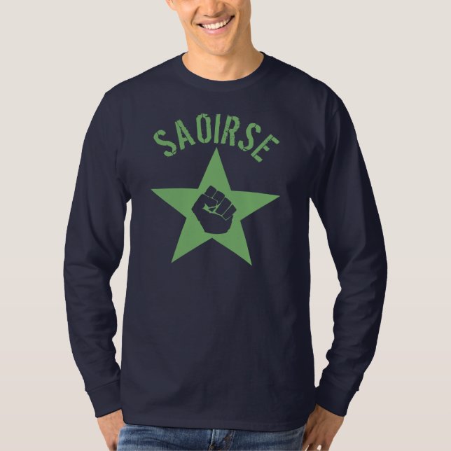 Saoirse Iirsh republikanisches Armee-Logo T-Shirt (Vorderseite)