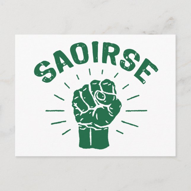 Saoirse Postkarte (Vorderseite)