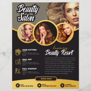 SAON-FLYER DESIGN   BESTER SALON-FLYER FLYER