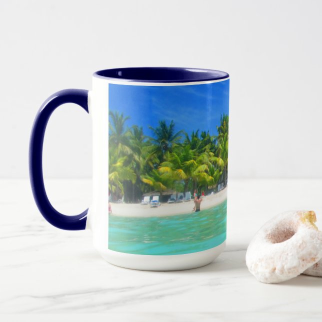 SAONA BEACH MUG (Avec donut)