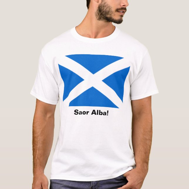 Saor alba ! T-shirt (Devant)