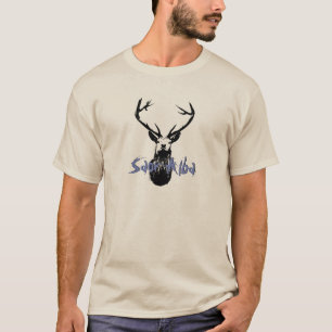 Saor schottischer Unabhängigkeits-Rotwild-Kopf-T T-Shirt