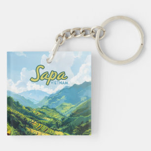 Sapa Vietnam Asie Rice Terrasses Vintage voyage