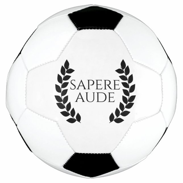 Sapere Aude Fußball (Vorderseite)