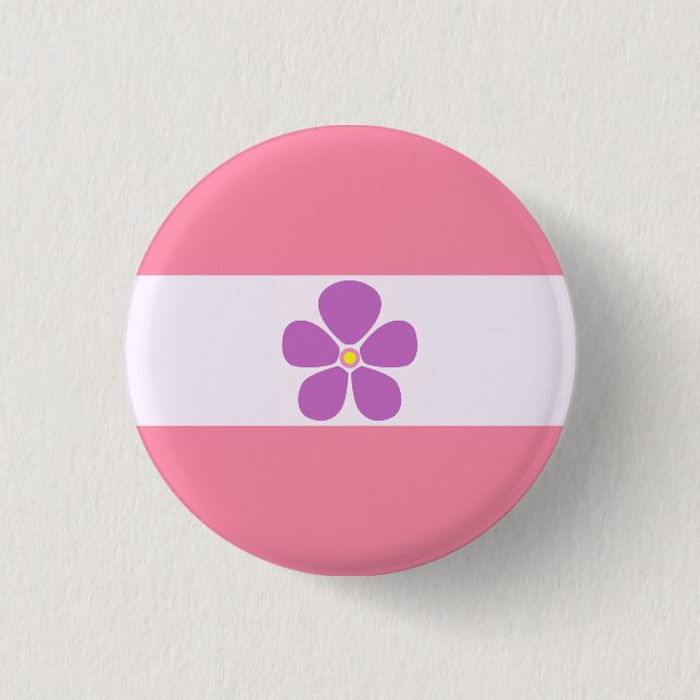 Saphh-Pride-Abzeichen Button (Vorderseite)