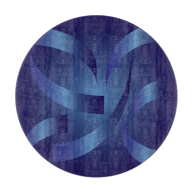 Saphibänder Schneidebrett (Vorderseite)