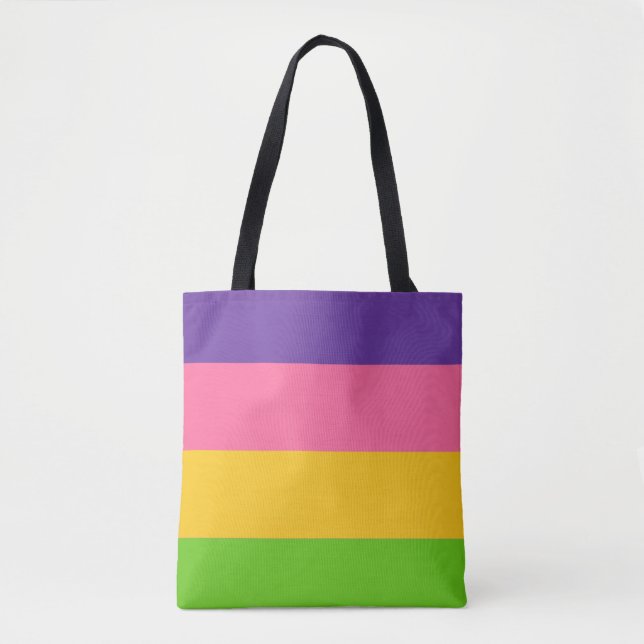 Saphic Pride Flag Tasche (Vorderseite)