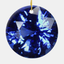 Saphir-dunkelblauer Edelstein September Birthstone