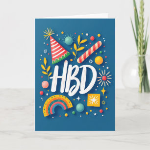 Saphir-Hbd-Gratulationskarte Karte