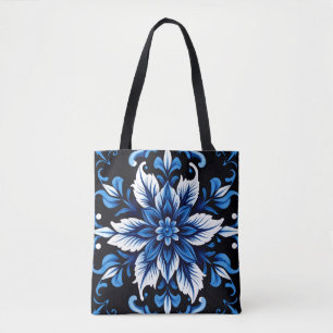 Saphir-Mandala-Tasche Tasche