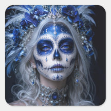 Saphir-Mond-Calavera – Blauer Himmel 