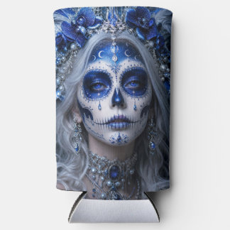 Saphir-Mond-Calavera – Blauer Himmel Selters Dosenkühler