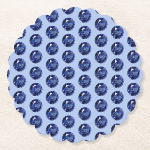 Saphir zum 65. Jahrestag Untersetzer