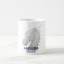 Saphira der blaue Drache