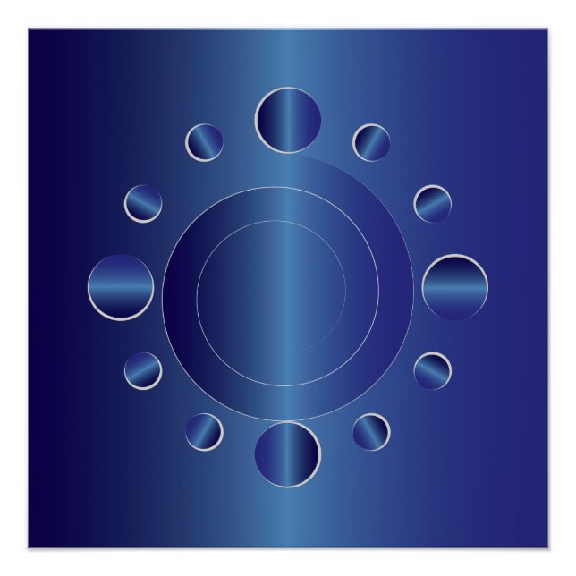 Saphire Stunden Poster (Vorderseite)