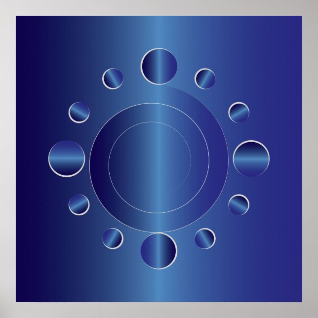 Saphire Stunden Poster (Vorne)