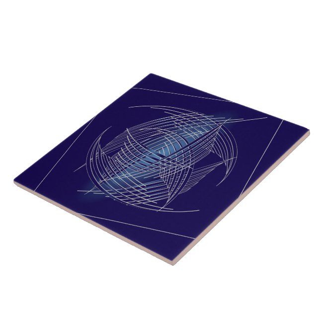 Saphire-Threads Fliese (Seite)