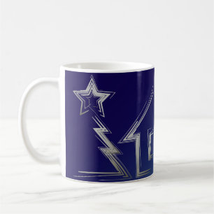 Saphire Weihnachtsnacht Kaffeetasse