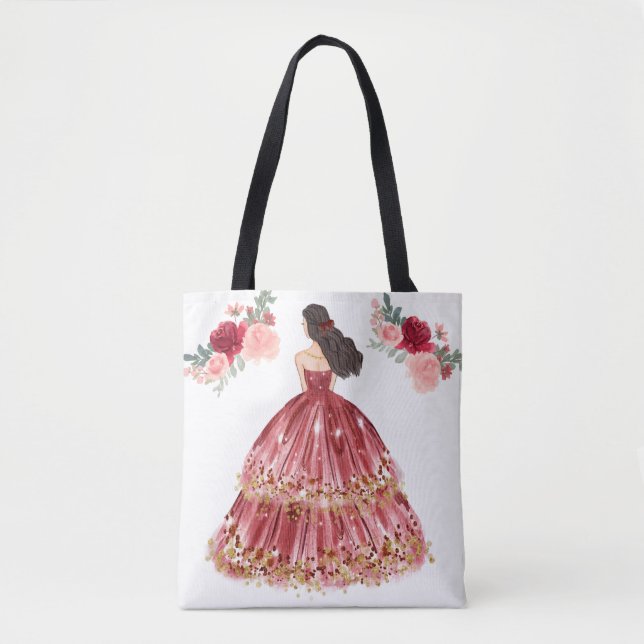Saphires Weihnachtszeit-Tasche Tasche (Vorderseite)
