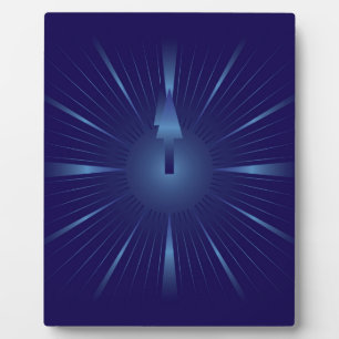 Saphirminute Fotoplatte