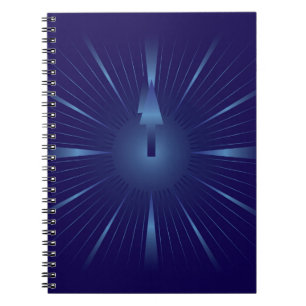 Saphirminute Notizblock