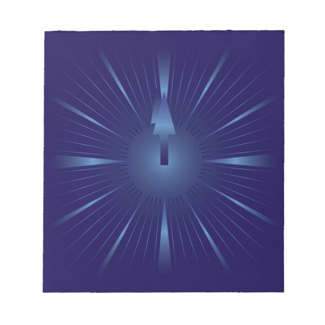 Saphirminute Notizblock (Vorderseite)