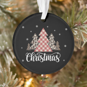 Sapin de Noël Léopard Drôle de Noël Vacances 