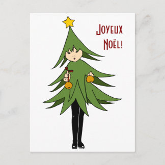 Sapinette / Little Christmas Tree Postcard Postkarte