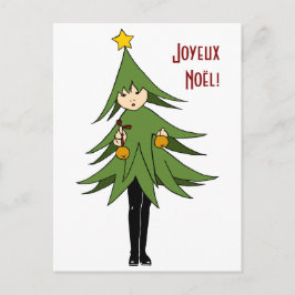 Sapinette / Little Christmas Tree Postcard Postkarte