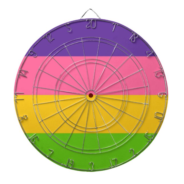 Sapphic Flag (lesbische Liebe) (LGBT) Dartscheibe (vorne)