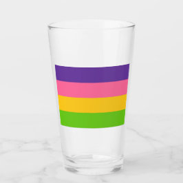 Sapphic Flag (lesbische Liebe) (LGBT) Glas