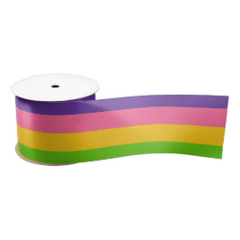 Sapphic Flag (lesbische Liebe) (LGBT) Satinband