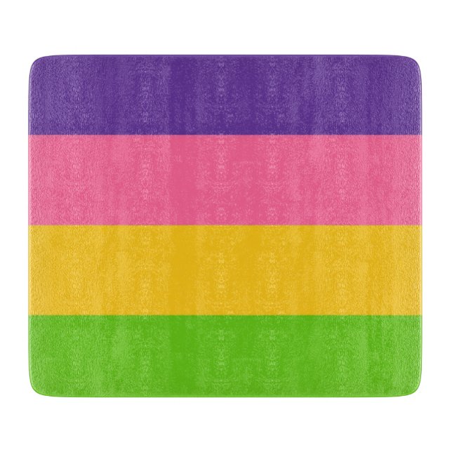 Sapphic Flag (lesbische Liebe) (LGBT) Schneidebrett (Vorderseite)