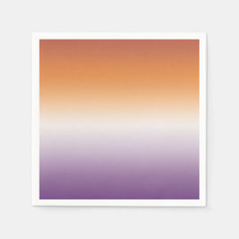 Sapphic Party Subtle Lesbian Flag Serviette