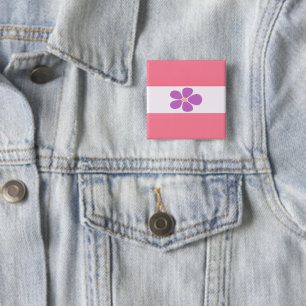 Sapphic Pride Flagge - Farbige Sapphic Flagge Button