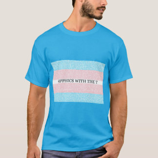 Sapphics mit dem T 3.0 Blue-T - Shirt