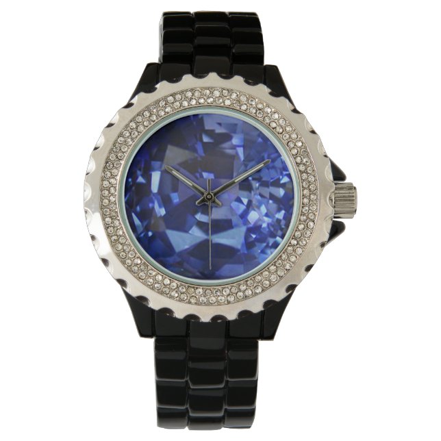 Sapphire Blue Armbanduhr (Vorderseite)