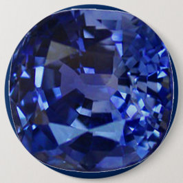 Sapphire Blue Button