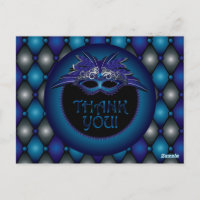 Sapphire Blue, Masquerade Dankeskarten