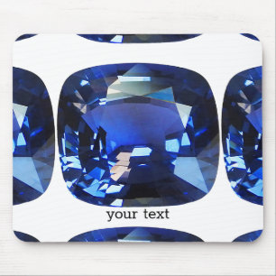 Sapphire Blue Mousepad