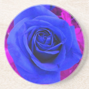 Sapphire Blue Rose Untersetzer