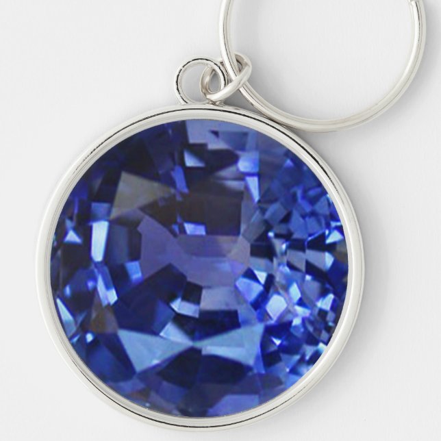Sapphire Blue Schlüsselanhänger (Vorne)