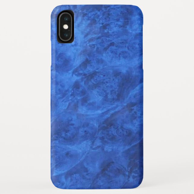Sapphire Blue Velvet Case-Mate iPhone Hülle (Rückseite)